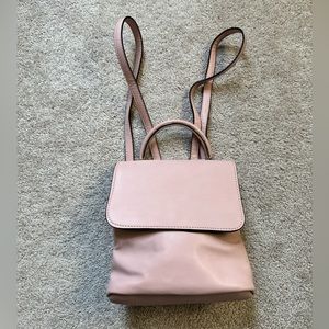 Small Backpack in Blush Pink